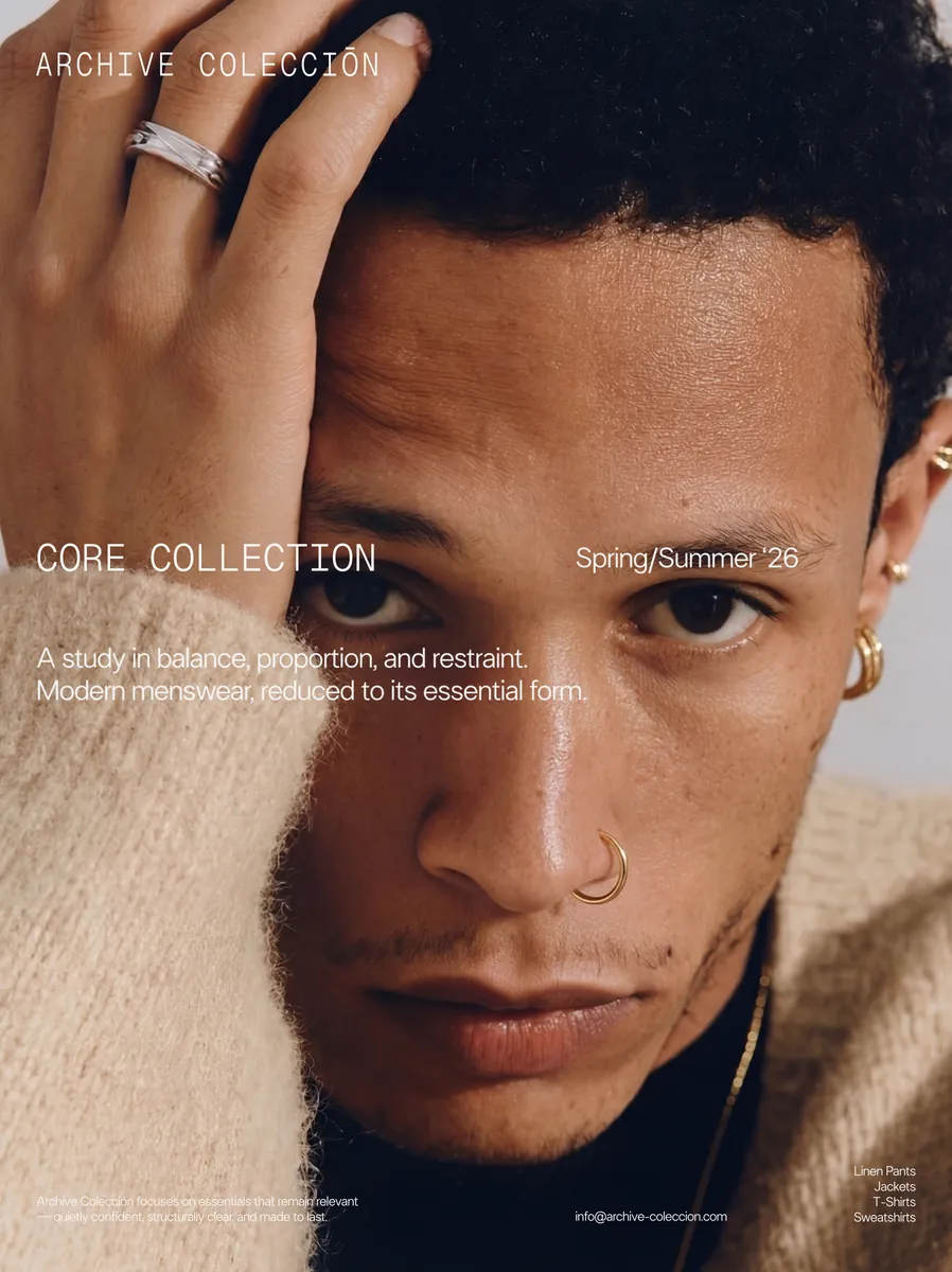 Editorial portrait for Archive Colección