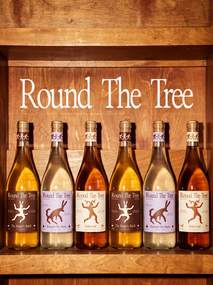 Round The Tree bottle line-up